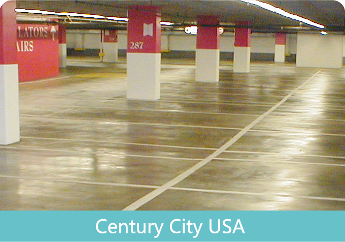 Century City USA 安斯福妙乐停车库地坪